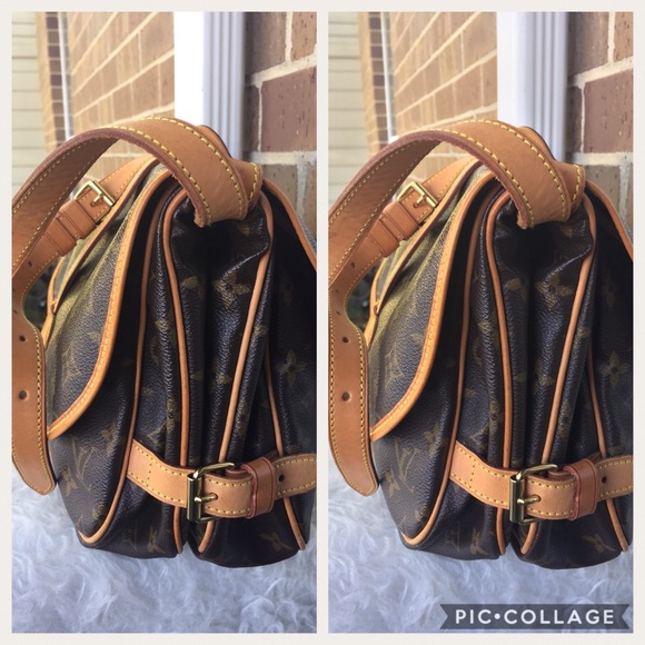 Sold Authentic Louis Vuitton Monogram Canvas Samur - Picture 4 of 8